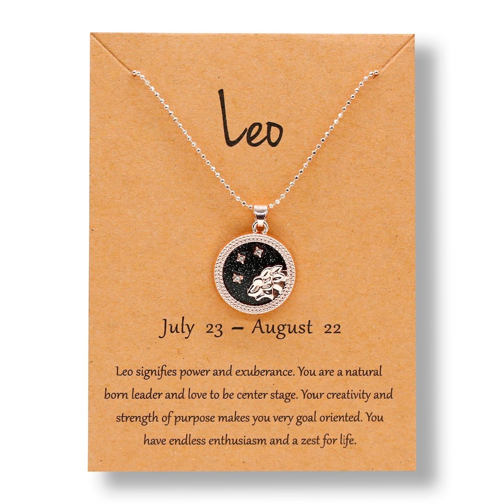 Sparkle Zodiac Constellation Necklace 🌌-  Leo, Gemini, and Aries, available 💙
